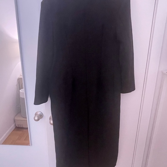 Because Of Alice Black Asymmetric
Tailored Longline Coat - Picture 4 of 5
